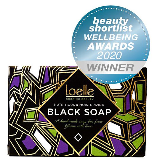 African Black Soap, 125 g Loelle Suihkugeelit