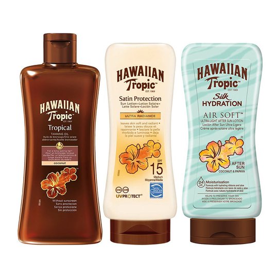 Tanning Favorites, Hawaiian Tropic Päivetys