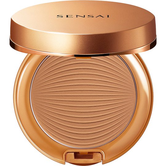 Silky Bronze Natural Veil Compact, Sensai Aurinkopuuterit