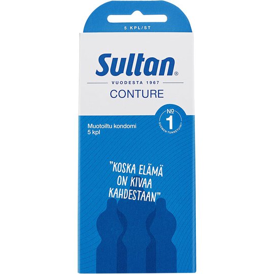 Sultan Conture, 5 pcs RFSU Kondomit