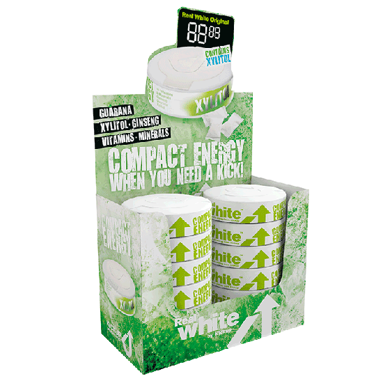10 x Kickup Real White