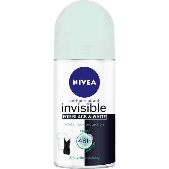 Invisible Black & White, 50 ml Nivea Deodorantit