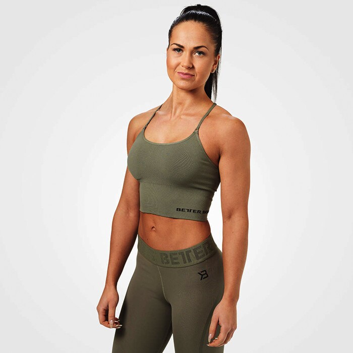 Astoria Seamless Bra, Wash Green