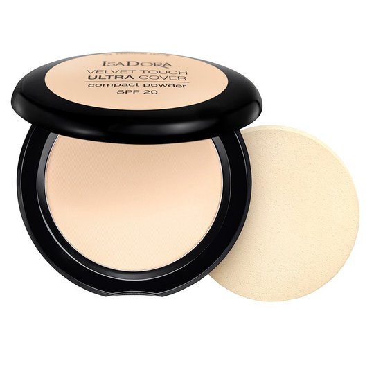 Velvet Touch Ultra Cover Compact Powder SPF20, 7.5 g IsaDora Puuteri