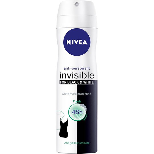 Invisible Black & White, 150 ml Nivea Deodorantit
