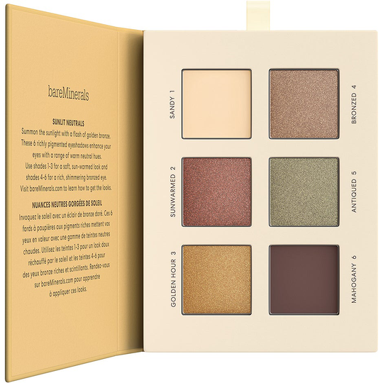 Mineralist Eyeshadow Palette Sunlit, 0.35 g bareMinerals Luomiväripaletit