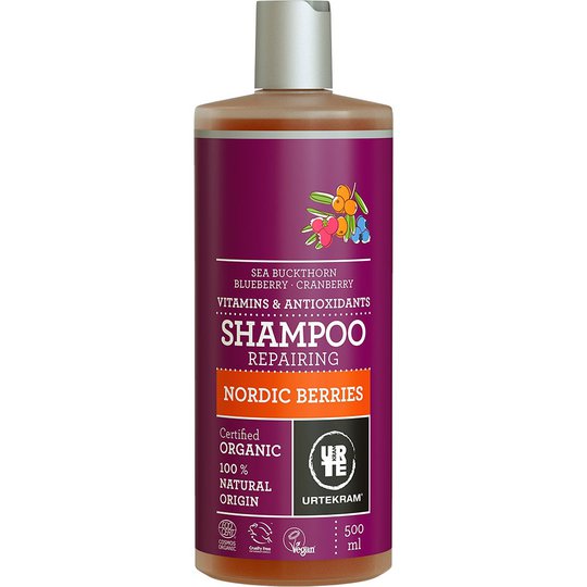 Nordic Berries, 500 ml Urtekram Shampoo