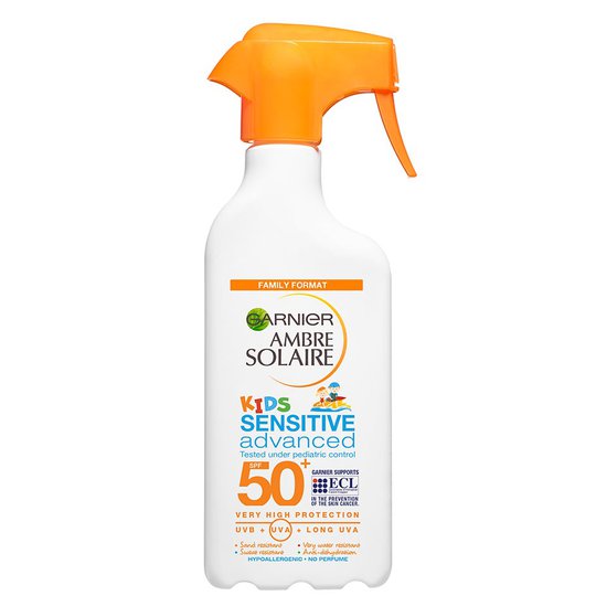 Ambre Solaire Kids Sensitive Advanced High Protection Spray, 300 ml Garnier Päivetys