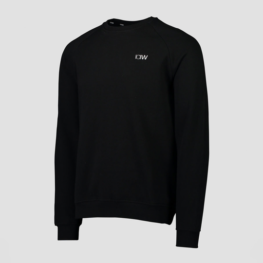Essential Crewneck, Black