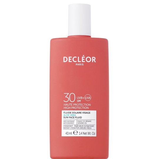 Aloe Vera Sun Face Fluid, 40 ml Decléor Aurinkosuojat
