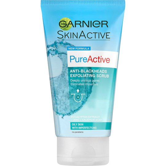 Pure Active Exfoliating Scrub, 150 ml Garnier Kasvokuorinnat