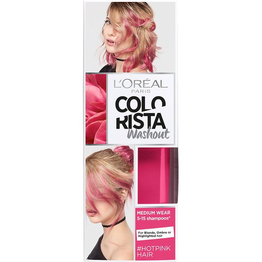 Colorista Washout #Hotpink, L'Oréal Paris Poispestävä hiusväri