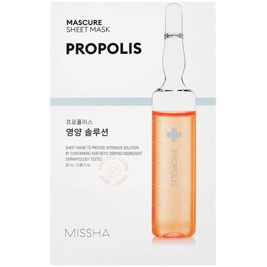 Mascure Nutrition Solution Sheet Mask, 27 ml MISSHA K-Beauty Kasvonaamiot