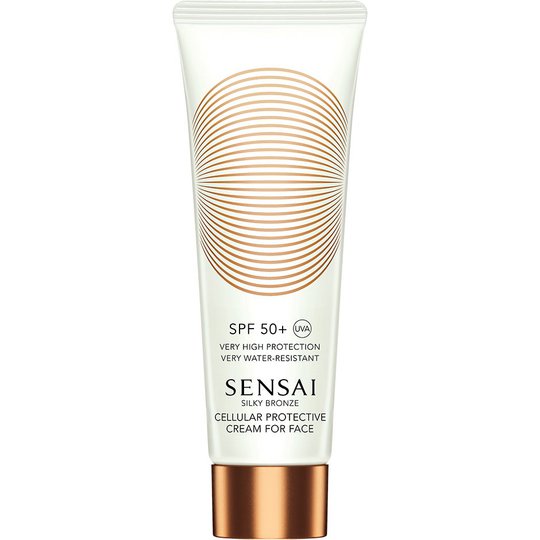 Silky Bronze Cellular Protective Cream For Face Spf50+, Sensai Kasvojen aurinkotuotteet