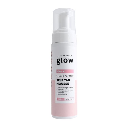 Glow One Hour Express Tan Mousse, 200 ml Australian Glow Itseruskettavat