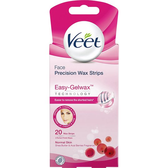 Veet Ready-to-Use Wax Strips for Face, Veet Vaha
