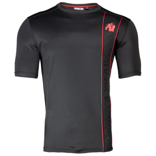 Branson T-Shirt, Black/Red