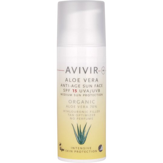 Aloe Vera Anti Age Sun Face, 50 ml Avivir Aurinkovoiteet