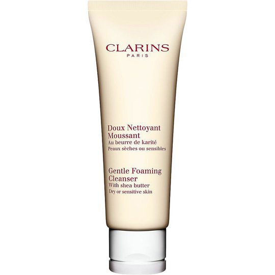 Clarins Gentle Foaming Cleanser With Shea Butter, Dry/Sensitive Skin, 125 ml Clarins Kasvojen puhdistus