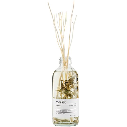 Verbena Drizzle Diffuser, 240 ml Meraki Tuoksutikut