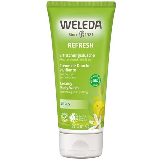 Weleda Citrus Creamy Body Wash, 200 ml Weleda Suihku & Kylpy