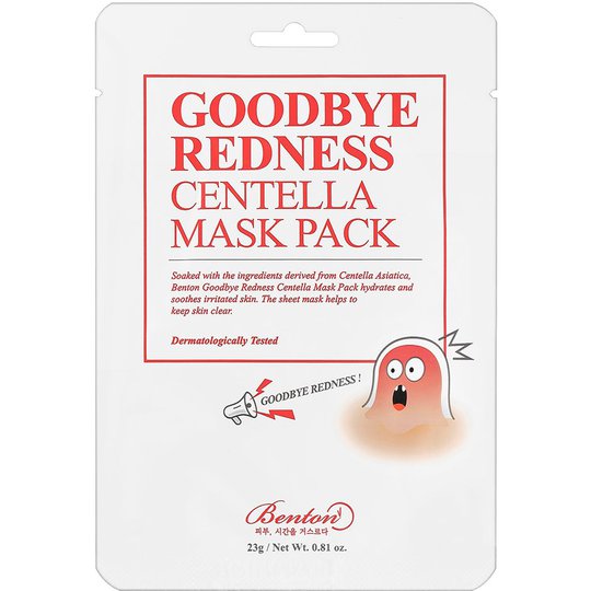 Goodbye Redness Centella Mask, 23 ml Benton Kasvonaamiot