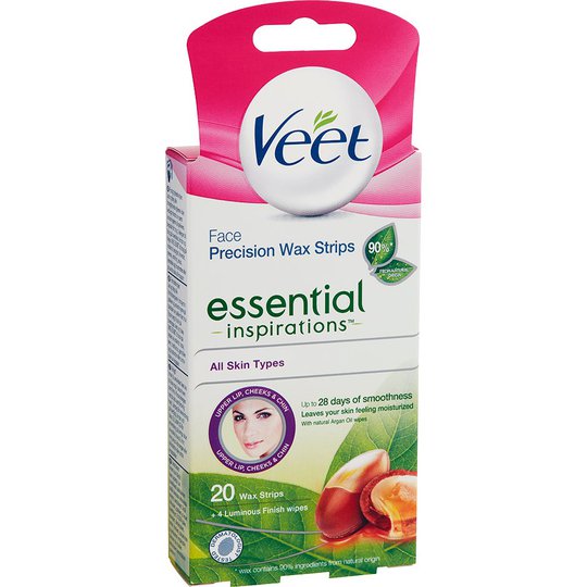 Veet Essential Inspiration Strips Face, Veet Vahat & Geelit
