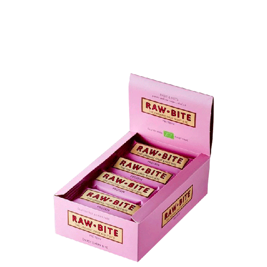 12 x Rawbite bar, 50 g