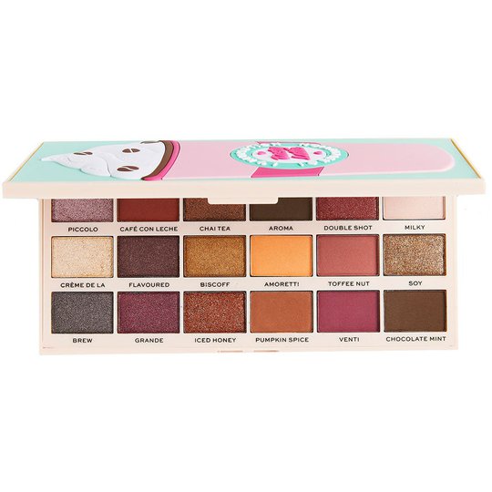 I Heart Latte Tasty Palette, Makeup Revolution Luomiväri