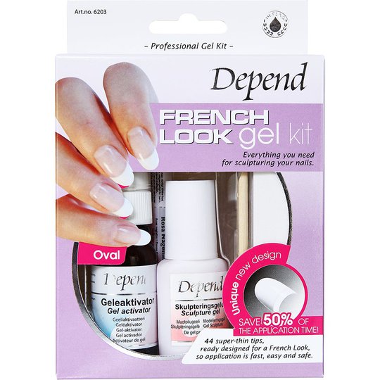 Depend French Look Gelekit Ovaali, Depend Irtokynnet