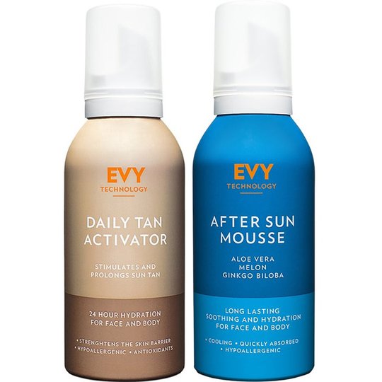 Daily Tan Activator & After Sun, EVY Technology Ihonhoito