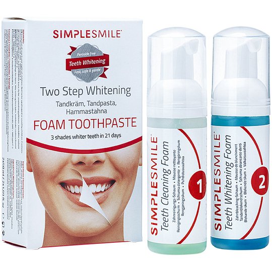 SIMPLESMILE Dual Foam, 100 ml SimpleSmile Hampaiden valkaisu
