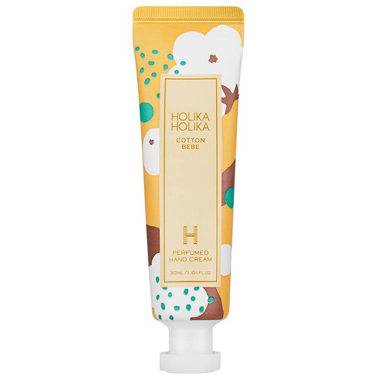 Cotton Bebe Perfumed Hand Cream, Holika Holika K-Beauty