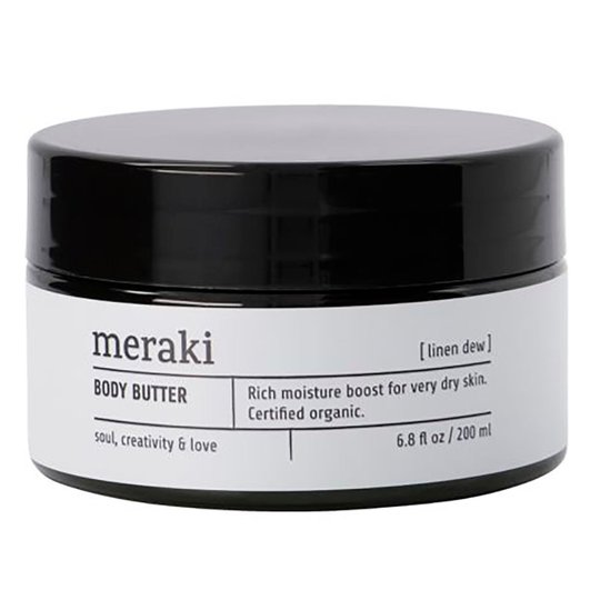 Body butter, Linen dew, 200 ml Meraki Vartalovoiteet