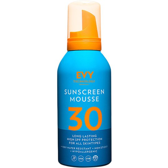 Sunscreen Mousse Face & Body SPF 30, 100 ml EVY Technology Aurinkovoiteet