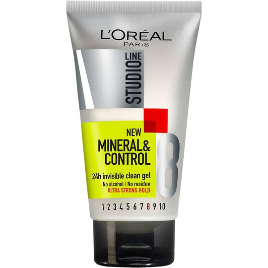 Studio Line Mineral & Control 24h Invisible Clean Gel, 150 ml L'Oréal Paris Hiusgeelit