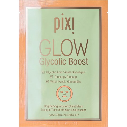 Pixi GLOW Glycolic Boost Sheet Masks, Pixi Kasvonaamio