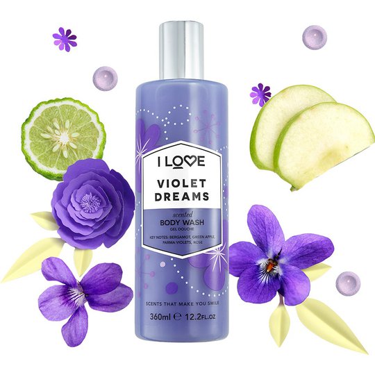 Violet Dreams, 360 ml I love… Kylpy & Suihku
