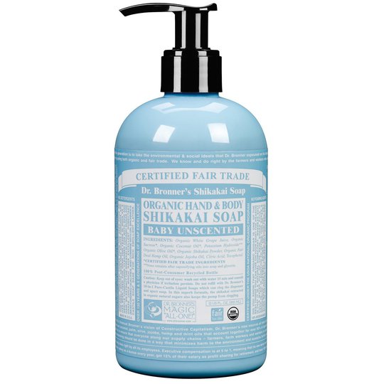 Organic Sugar Soap, 355 ml Dr. Bronner's Luonnonkosmetiikka