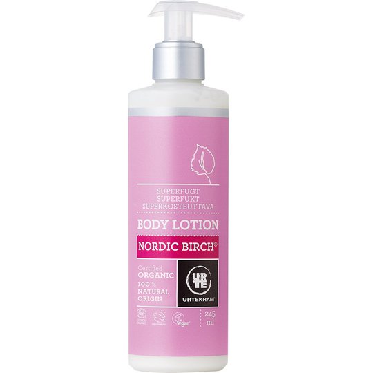 Urtekram Nordic Birch Body Lotion Moisturizing, 245 ml Urtekram Vartaloemulsiot