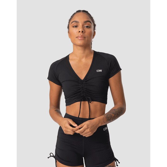 Scrunch T-shirt, Black