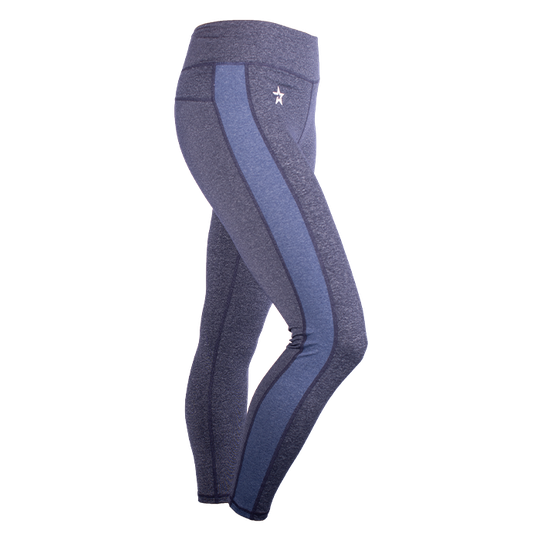 Star Striped tights, Naughty Navy