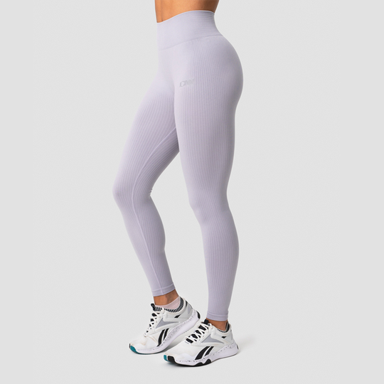 Ribbed Define Seamless Tights, Cloudy Violet
