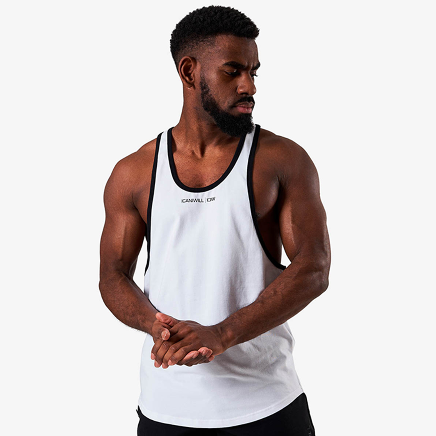 Training Muscle Tank Top, White