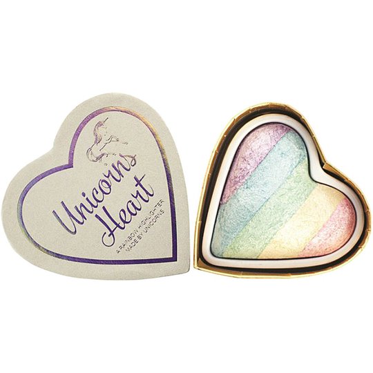 I Heart Makeup Unicorns Heart Highlighter, Makeup Revolution Highlighter