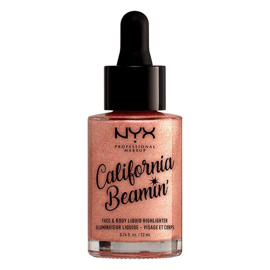 California Beamin Face & Body Liquid Highlighter, 1,2 g NYX Professional Makeup Highlighterit