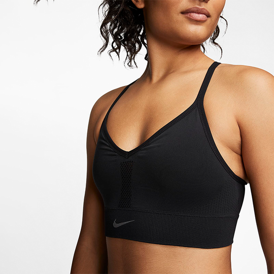 Nike Wmn Indy Seamless Bra, Black