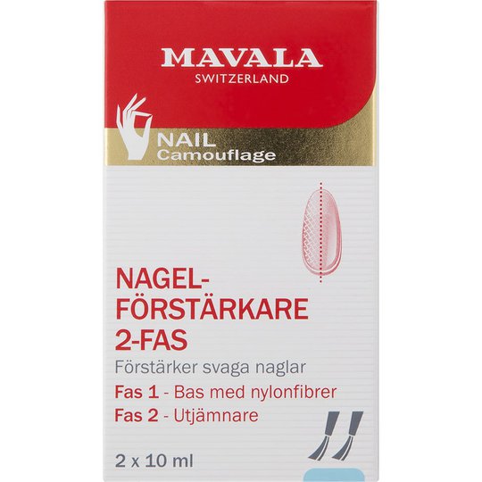 Nagelförstärkare 2-fas, Mavala Kynsien hoito
