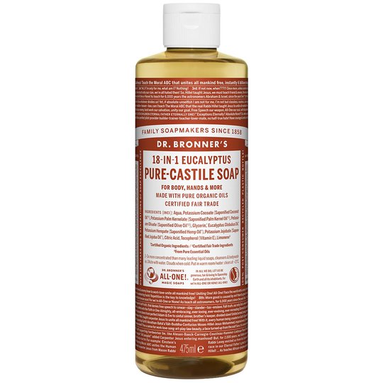 Magic Soaps Eucalyptus, 475 ml Dr. Bronner's Luonnonkosmetiikka