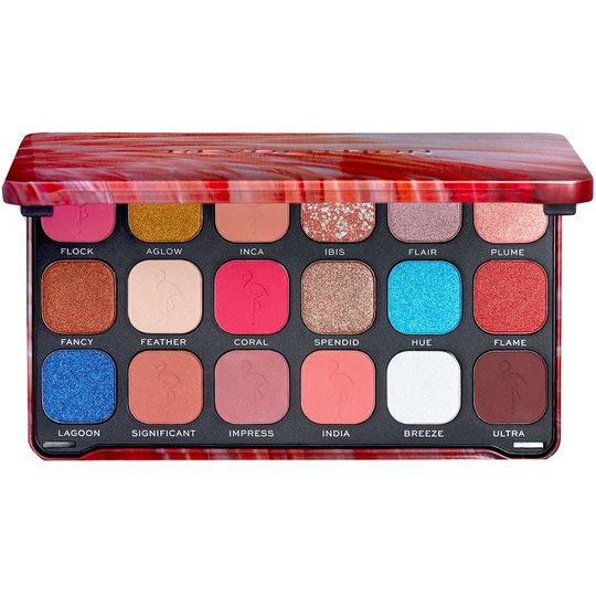 Forever Flawless Flamboyance Flamingo Palette, Makeup Revolution Luomiväripaletit